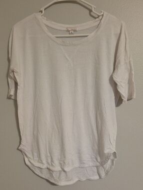Gap Casual Women's White Short-Sleeve Tee